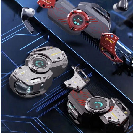 AURICULAR GAMET BT MECHA METALIZADO F8